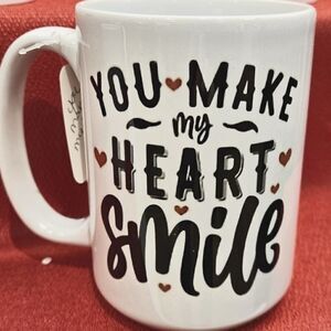 You Make My Heart Smile coffee mug